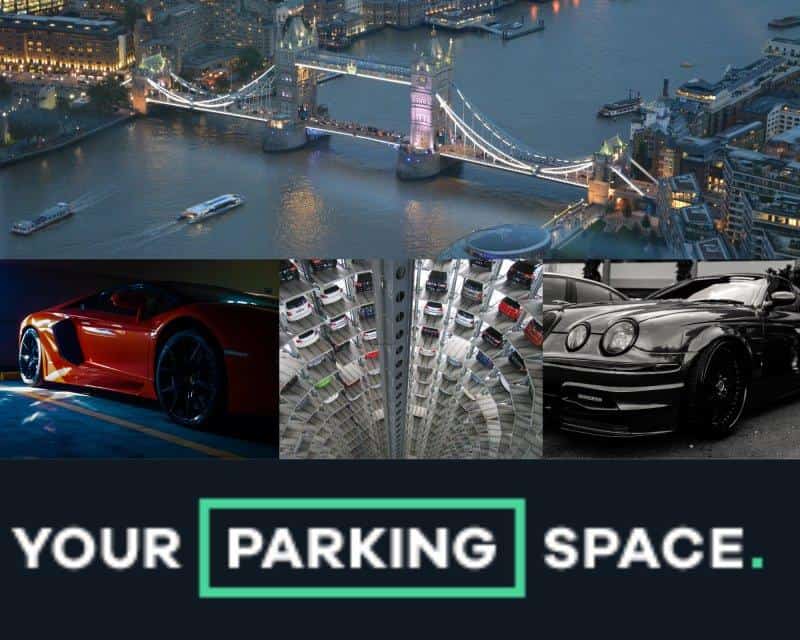 Car Park In London, UK